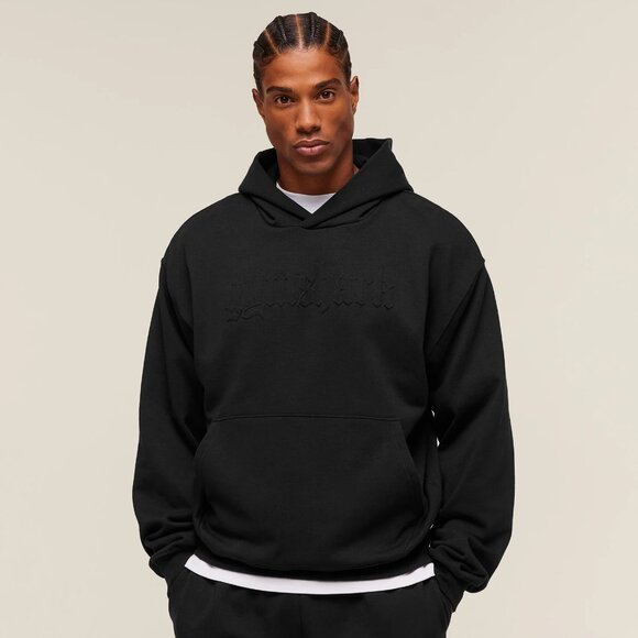 Gymshark Embossed Boxy Hoodie - Men's - Picture 1 of 5